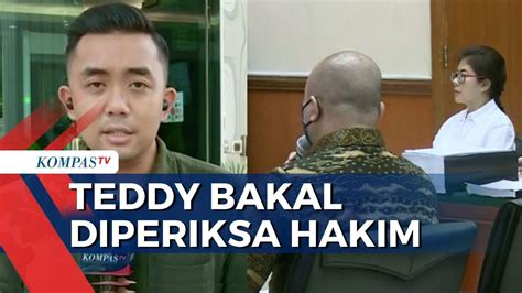 LIVE Sidang Teddy Minahasa Bakal Hadirkan Ahli Psikolog Forensik