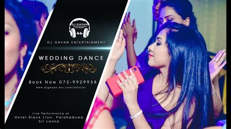 Sri Lankan Wedding DJ Dancing Floor 1 DJ GAYAN At Hotel Black Lion