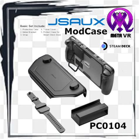 Promo Jsaux Modcase Casing Case For Steam Deck Pc Basic Set