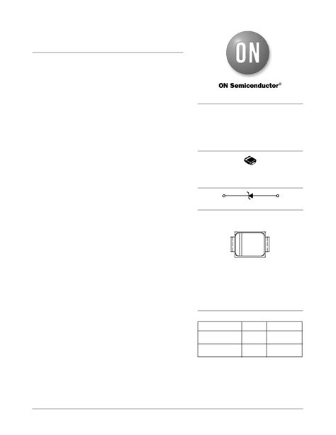 P Smb At G Datasheet Pages Onsemi Watt Peak Power Zener