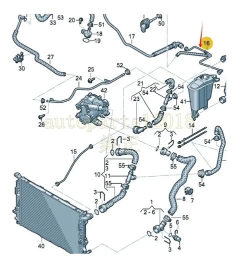 Manguera Deposito Recuperador Audi A4 A5 Q5 S5 Original Meses Sin