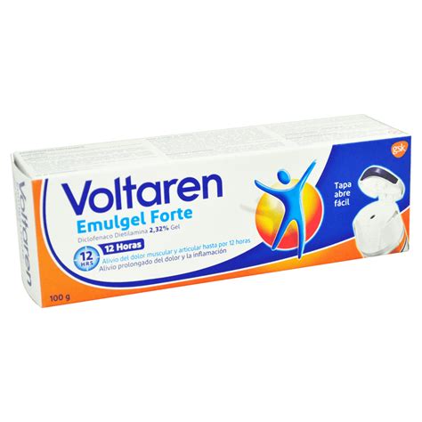 Voltaren Emulgel Gel Forte Tubo 100g Farmacias Medicity