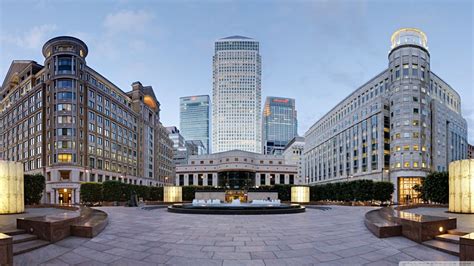 Canary Wharf London England Canary Wharf Is One Of Londons Two Main