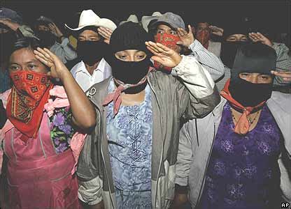 Bbc News In Pictures In Pictures Zapatistas On The Move