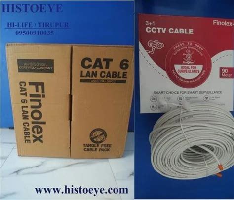 White Finolex Cctv Cable At Best Price In Tiruppur Id