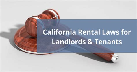 California Landlord Tenant Law Eagle Property Management