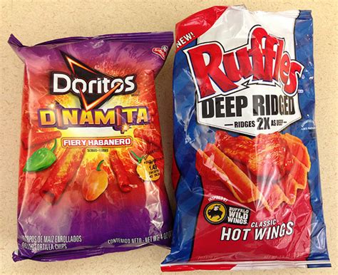 Review – Doritos Dinamita Fiery Habanero Tortilla Chips and Ruffles ...