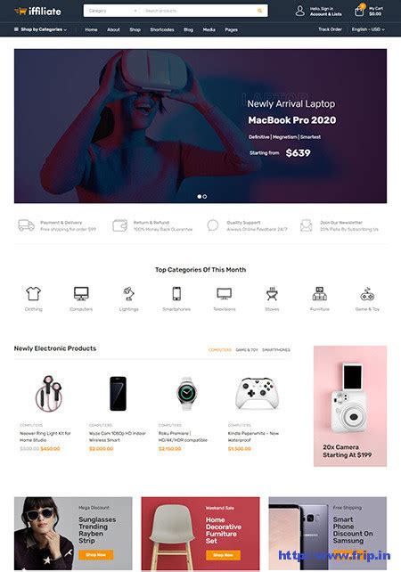 4 Best Amazon Affiliate WordPress Theme 2024 - Frip.in