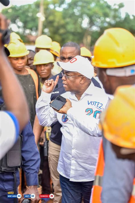 En tournée électorale en faveur de Félix Tshisekedi Pius Muabilu