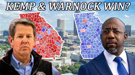 SPLIT TICKET Will Georgia Vote For Kemp AND Warnock YouTube