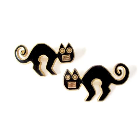 Vintage Peruvian Cat Pin Gem