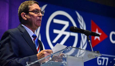 Canciller Cubano M S De Pa Ses Estar N En Cumbre Del G Y China