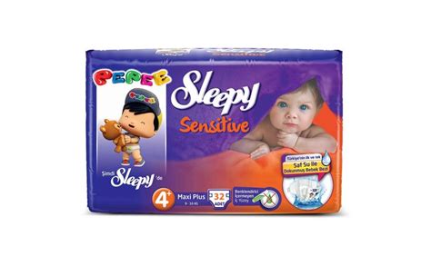 Sleepy Sensitive No 4 Maxi Plus 32 Adet Bebek Bezi Marketpaketi