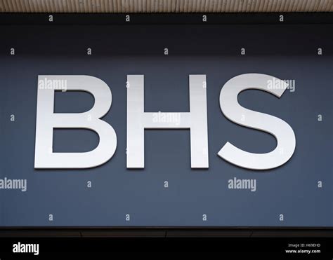 Bhs Logo Hi Res Stock Photography And Images Alamy