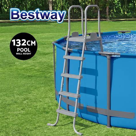 Bestway Ladder Above Ground Swimming Pool Cm Inch Deep Removable