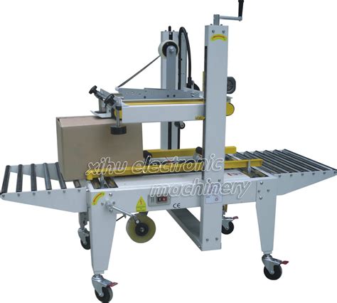 Fxj Top Bottom Driven Carton Sealing Machine China Carton