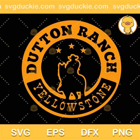 Yellowstone Dutton Ranch Svg Yellowstone Svg