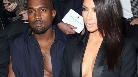 Kanye West Shows Off Some Serious Man Cleavage And Almost Upstages Wife