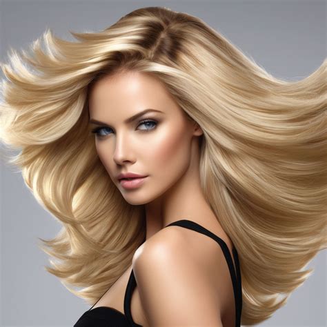 "Generate a highly detailed and lifelike image of human blon... by ...
