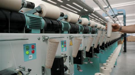 Spinning Production Yarn Making Processes Textile Factory Equipment