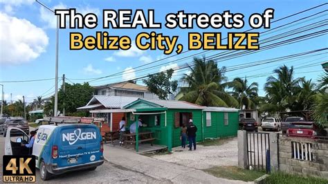 The Real Streets Of Belize City Belize Drive Tour Youtube