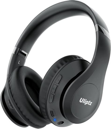 Uliptz Bluetooth Headphones Over Ear 65 Hours Playtime Headphones Wireless Bluetooth With 6 Eq