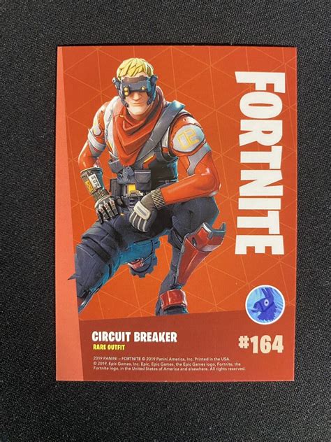 Panini Epic Games Fortnite Series Circuit Breaker Holofoil