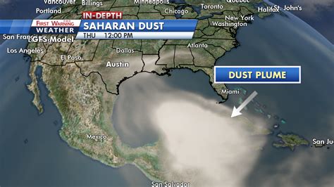 Saharan Dust Plume To Travel 5000 Miles Over Atlantic Expected To