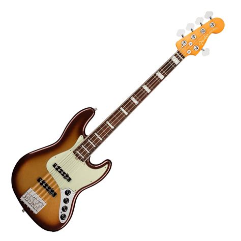 Fender American Ultra Jazz Bass V Rw Mocha Burst Gear4music