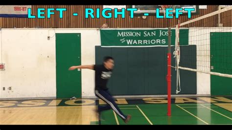 Spiking Footwork Part 12 How To Spike A Volleyball Tutorial Youtube