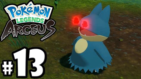 Alpha Munchlax Chimchar Pokemon Legends Arceus Gameplay