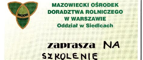 ogłoszenie o szkoleniu Gmina Korczew Portal gov pl