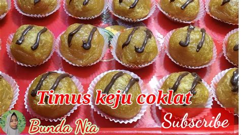 Cara Membuat Kue Timus Keju Toping Coklat Alabundania Youtube