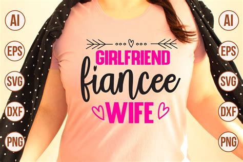 Girlfriend Fiancee Wife Svg Graphic By Creativemomenul022 · Creative Fabrica