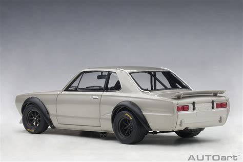 Nissan Skyline GT R KPGC 10 Racing 1972 Plain Body Version Silver