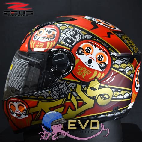 Jual HELM ZEUS FULL FACE 811 AL12 BLACK ORIGINAL ZS 811 GRAPHIK MBLK