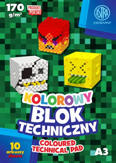 X Blok Techniczny Astra Astrapap A Kartek Kolorowy