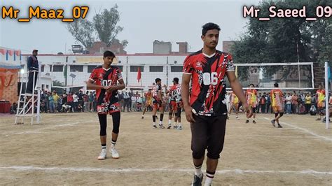 Azamgarh Vs Gwalior Mr Maaz Mr Saeed All India Volleyball