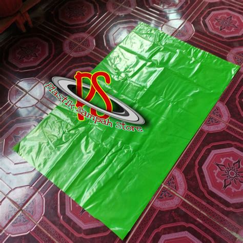 Jual Kantong Plastik Sampah Hijau 60 X 100 Cm Plastik Hijau 60x100 Cm