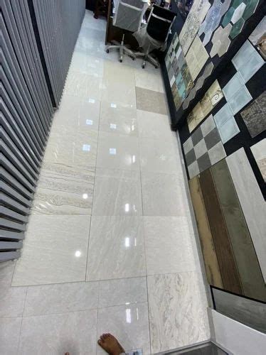 Polished Glazed Glossy Vitrified Tiles Size 2x2 Feet 600x600 Mm At