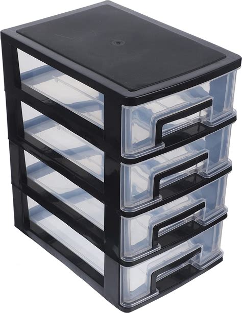 FAVOMOTO 4 Layers Schubladenschrank Schubladen Desktop Storage