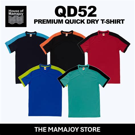 Premium OREN SPORT Unisex Plain Quick Dry Round Neck Microfiber