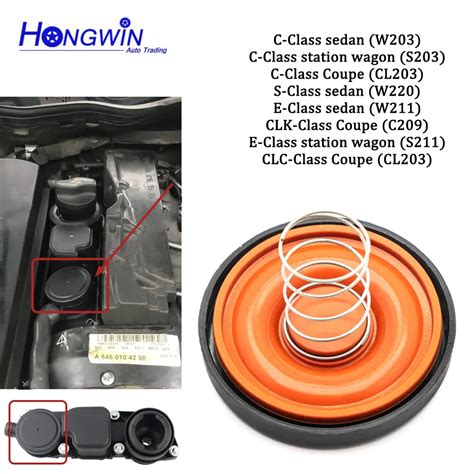 pcv valve cover membrane  mercedes benz