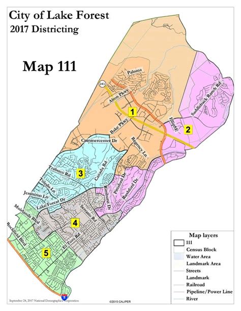 Sample District Maps | Lake Forest, CA Patch