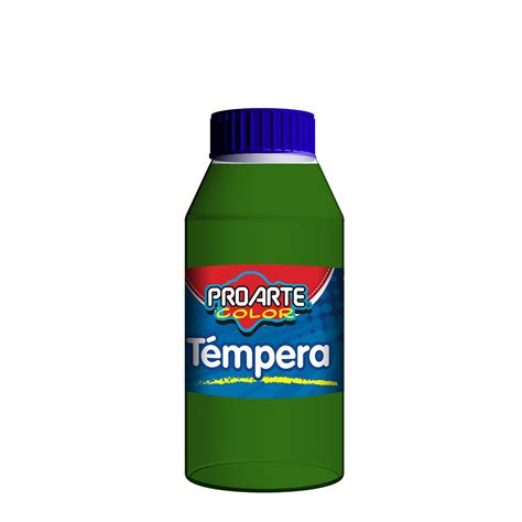 Témpera Verde Natural 250 ml Proarte