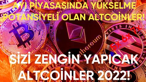 YÜKSEK YÜKSELME POTANSİYELİ OLAN ALTCOİNLER SİZİ ZENGİN YAPABİLECEK