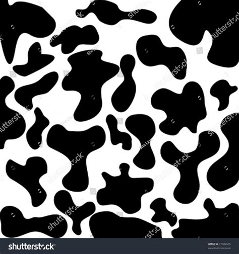 Cow Pattern Stock Vector Illustration 27084505 : Shutterstock