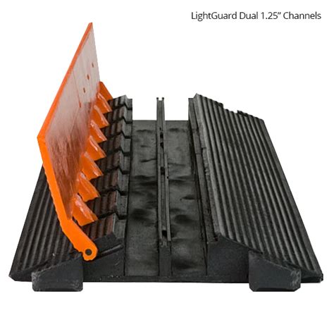 2 Channel Cord Covers from Elasco - Cableorganizer.com