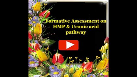 Formative Assessment Of Hmp Uronic Acid Pathways Narrated Youtube