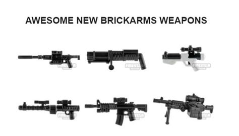 Brickarms Oct 2021 Releases Custom Lego Minifigures